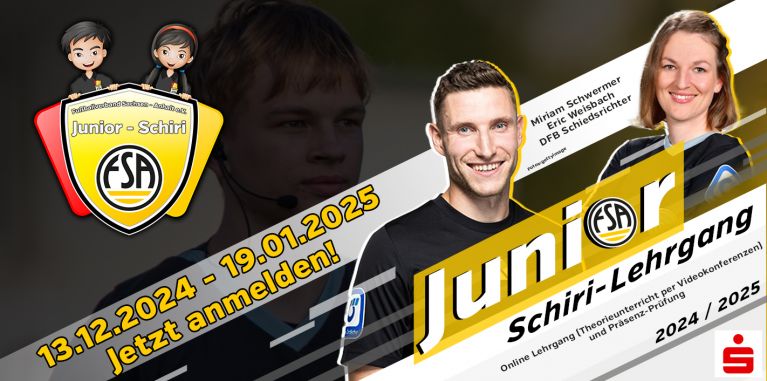 11.Junior-Schieri-Lehrgang startet am 13.Dezember 2024