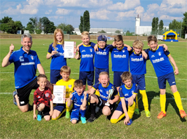 Unsere E1-Junioren werden Turniersieger bei Rot-Weiß Weißenfels