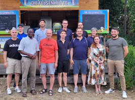 Dr. Karamba Diaby und Vertreter der SPD-Fraktion besuchen Turbine anlässlich der Sommertour