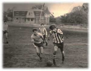 Turbine Halle - Fußball im Jahr 1967 - Die Bebauung hat sich geändert; der Platz ist der alte geblieben